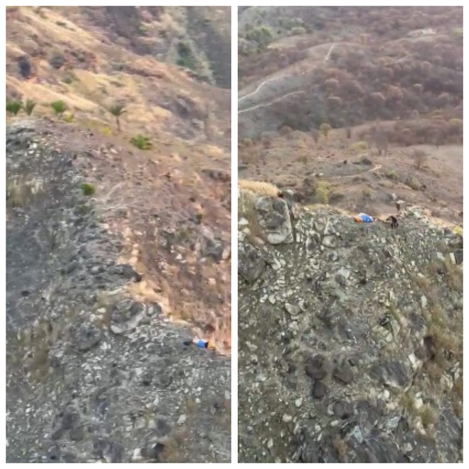Piloto de parapente é resgatado após pouso de emergência no Pico da Ibituruna, em Governador Valadares