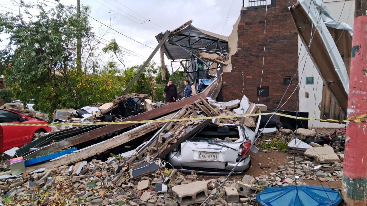 Defesa Civil emitiu SMS com alerta de chuva forte às 5h31 para a região de Ribeirão Preto