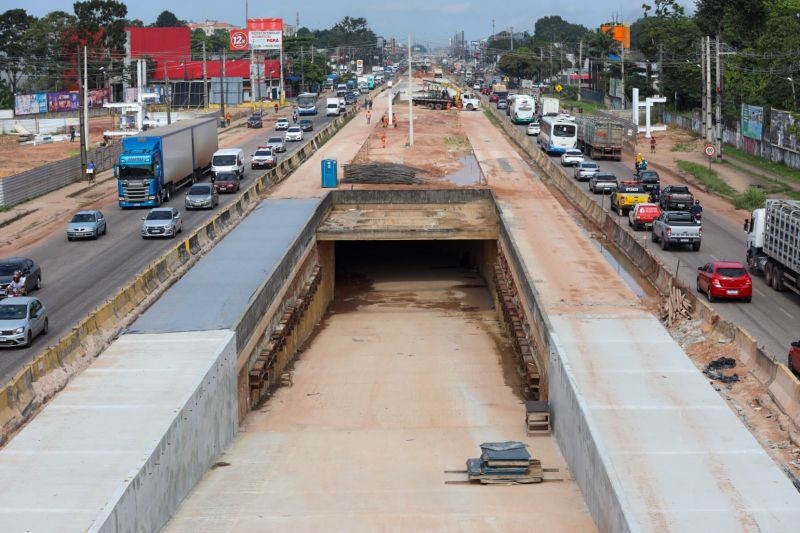 Trecho da BR-316 é interditado para obras e trânsito sofre desvio esta semana, na Grande Belém