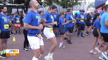 Palmenses aproveitam feriado do Dia do Trabalhador para participar da corrida do Sesi