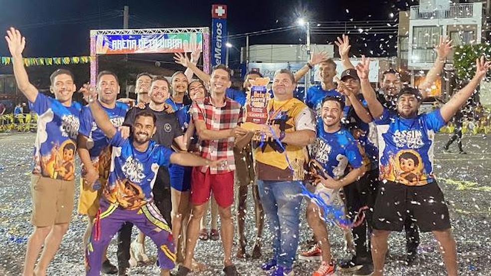 Explosão Matuta vence categoria Tradicional no Festival de Quadrilhas de Apodi — Foto: Reprodução