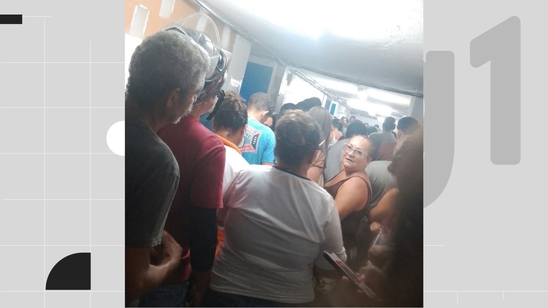 Eleitores enfrentam calor e longas filas com mais de 1 hora de espera no Grande Recife; vídeo mostra homem passando mal