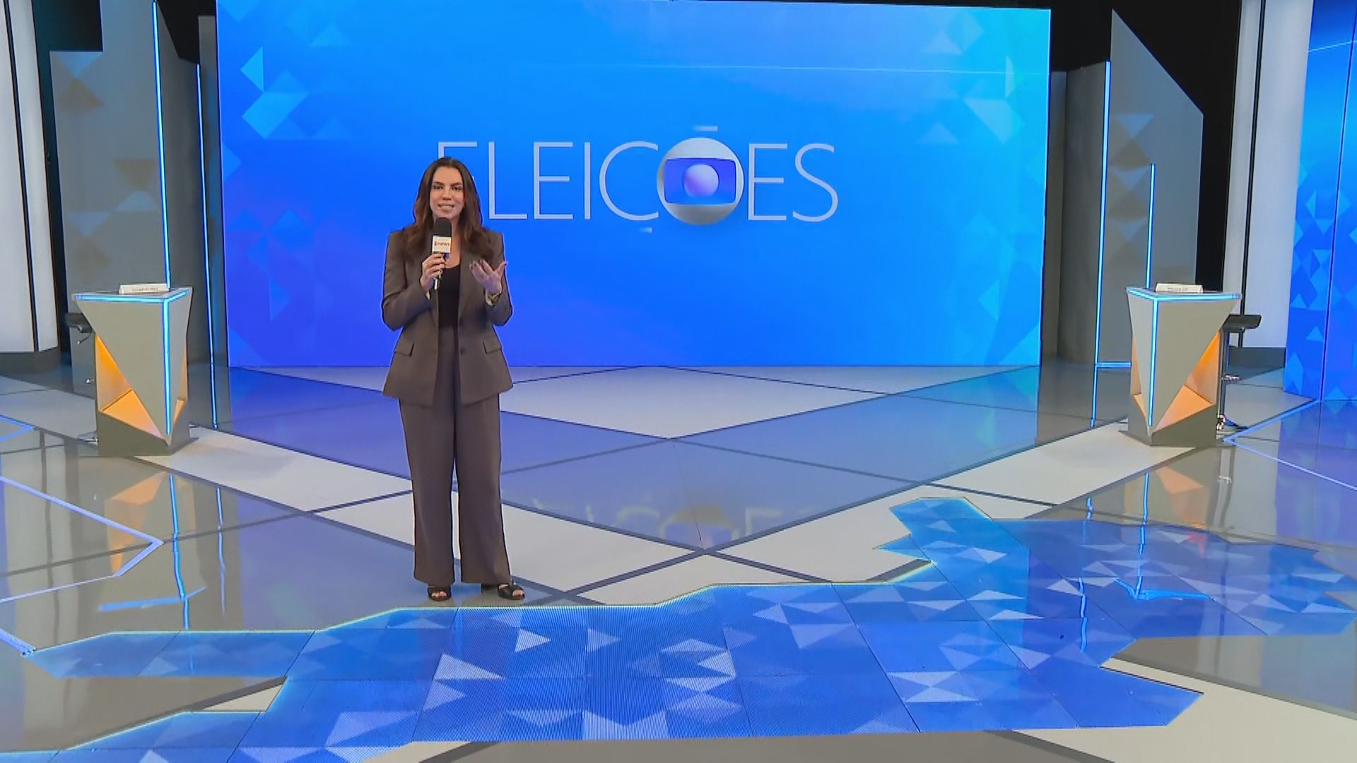 Globo faz debate com candidatos ao governo do RJ
