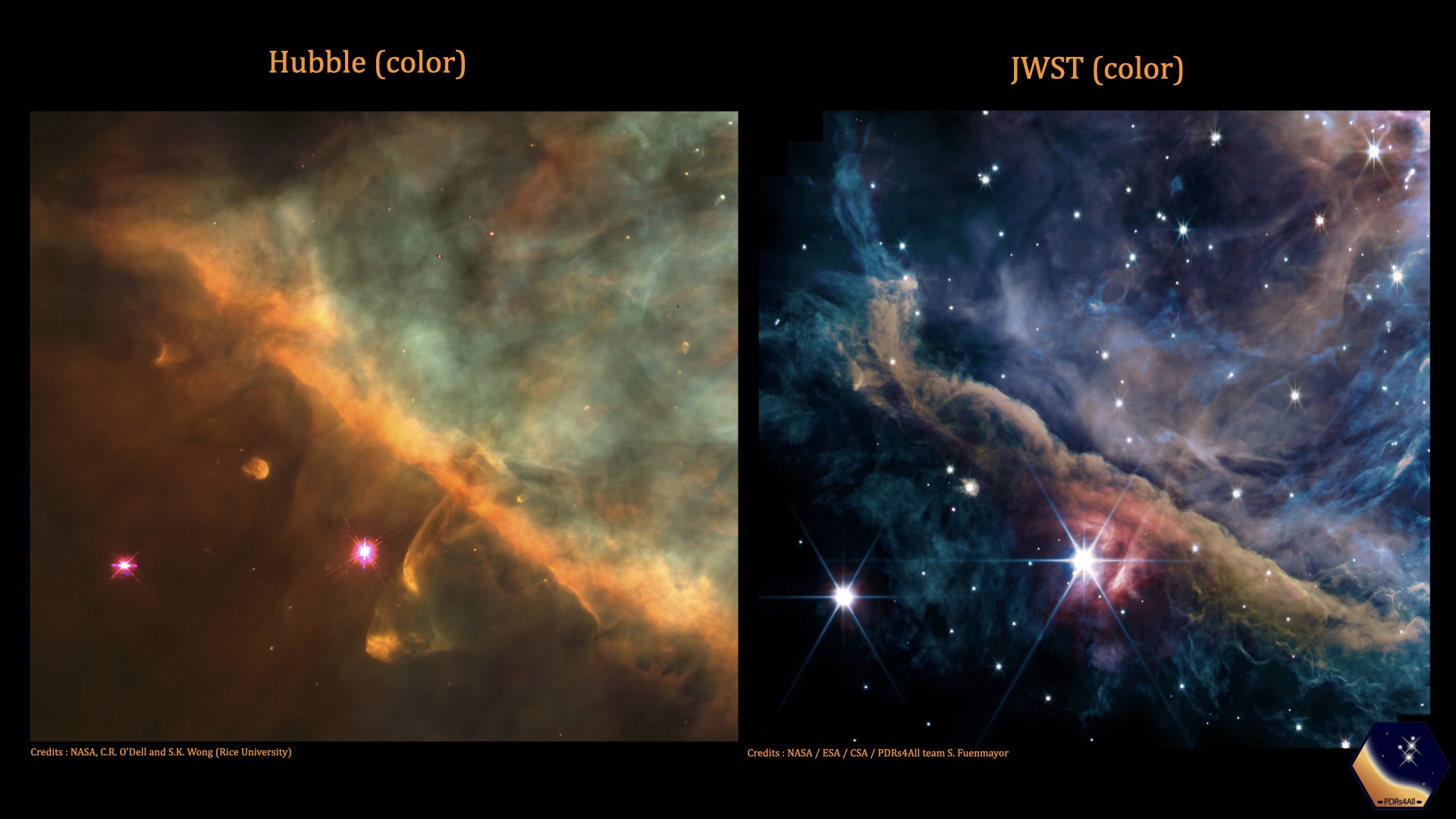 James Webb captura imagens 'impressionantes' da Nebulosa de Órion | G1