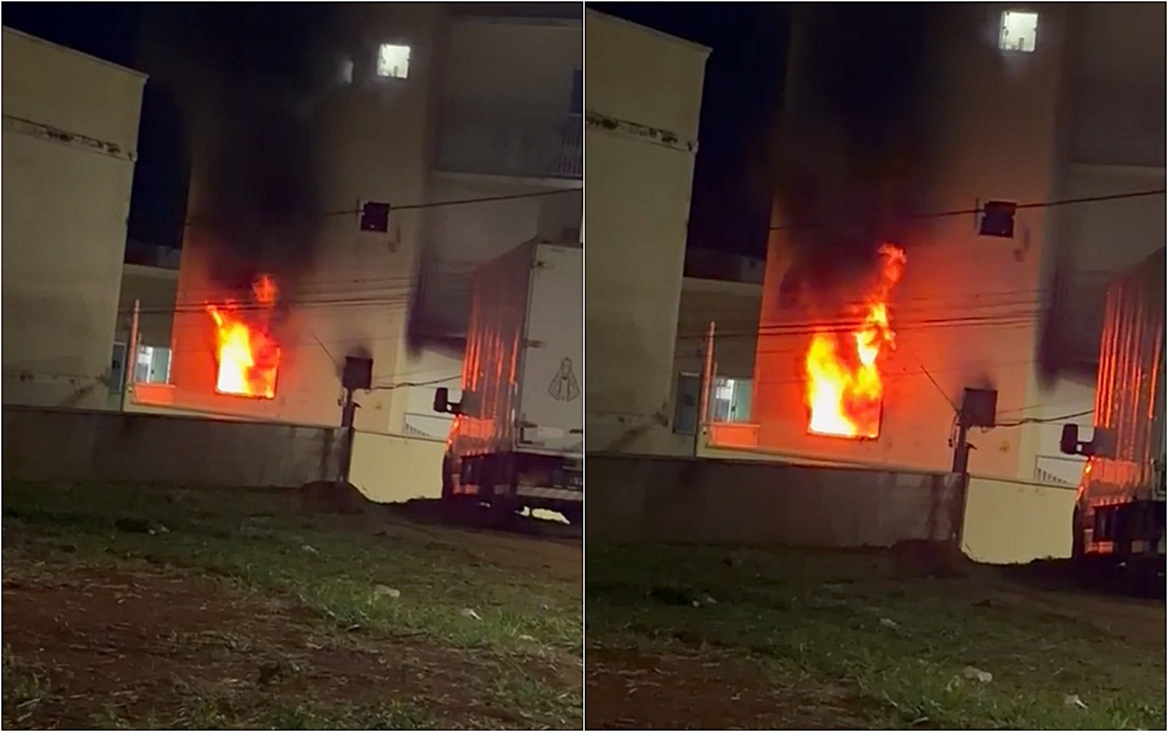 Incêndio em apartamento deixa seis feridos, entre eles duas crianças, em Pouso Alegre, MG