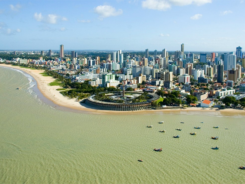 Hotel Tambaú é uma das opções de hospedagem em João Pessoa — Foto: Felipe Gesteira/Secom-JP