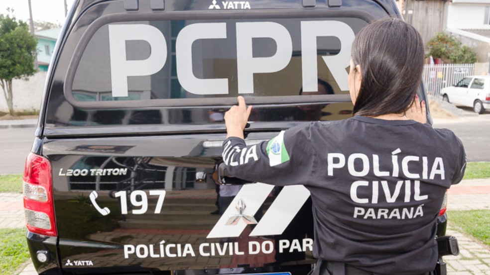 Pol&iacute;cia Civil do Paran&aacute; PCPR PR viatura &mdash; Foto: Pol&iacute;cia Civil