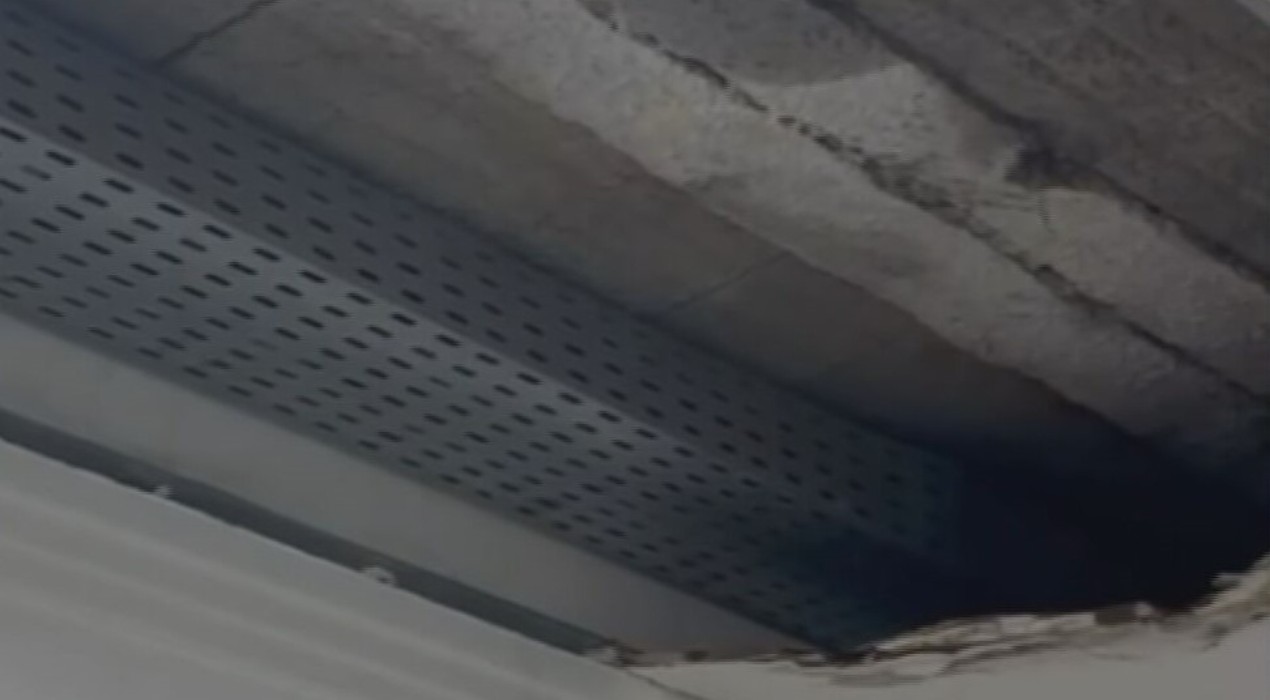 Rachaduras e infiltrações em prédio do CEI-109 causam insegurança em pais de alunos em Sorocaba