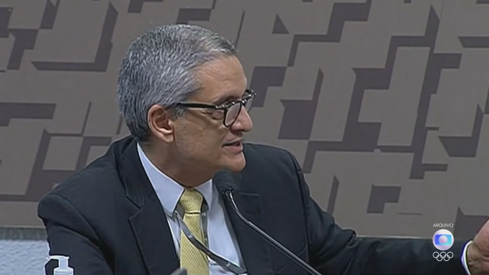 O embaixador brasileiro Breno Souza da Costa foi expulso da Nicarágua — Foto: Jornal Nacional/ Reprodução