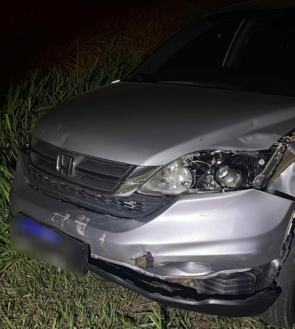 Ciclista morre após colidir com carro, em Álvares Machado (SP) — Foto: Polícia Civil