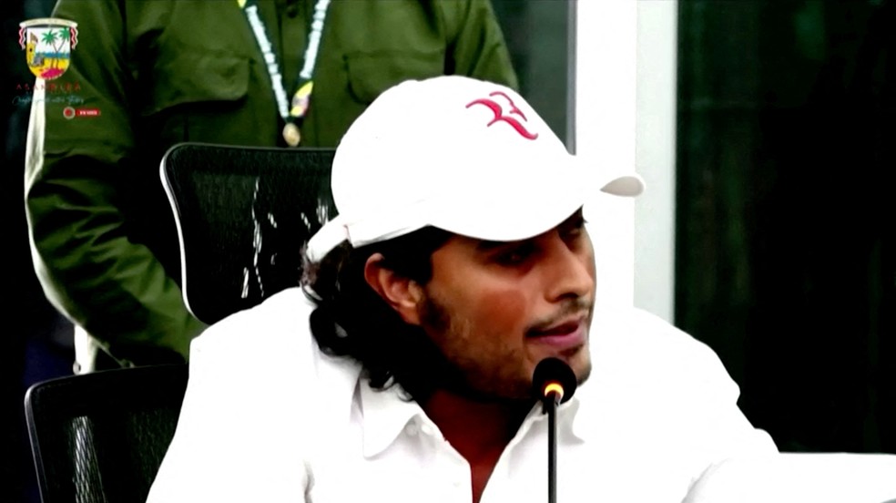 Nicolas Petro, filho de Gustavo Petro, em março de 2023 — Foto: Asamblea del Atlantico/Via Reuters