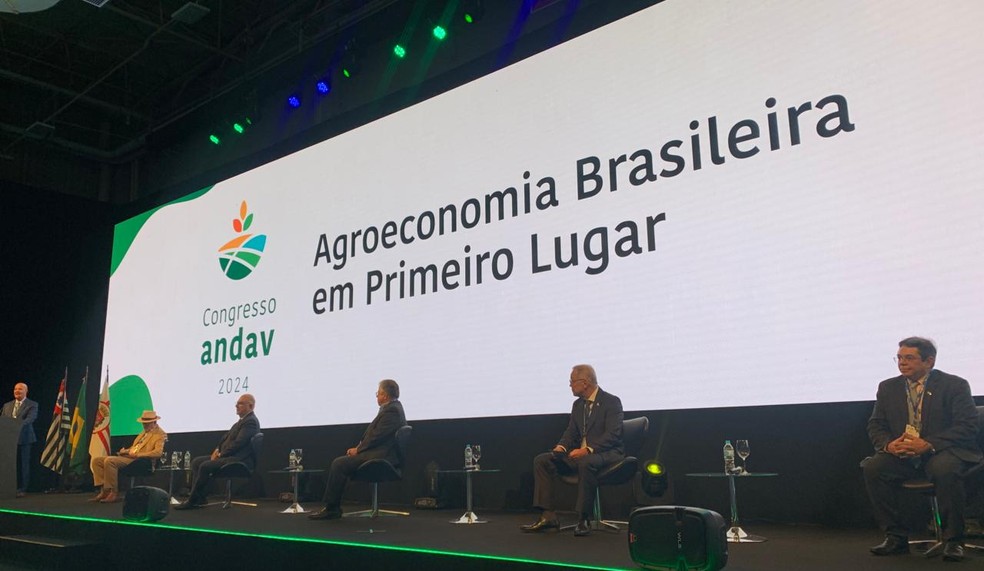 Congresso da Associação Nacional dos Distribuidores de Insumo Agrícolas e Veterinários (Andav) reúne autoridades em São Paulo — Foto: Rafaela Moreira/ TV Morena