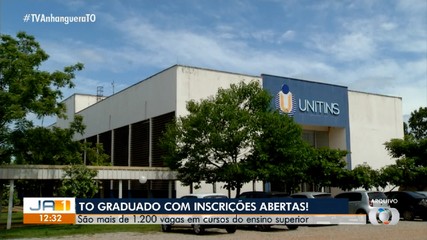 Unitins abre edital com 1,2 mil vagas em cursos superiores à distância