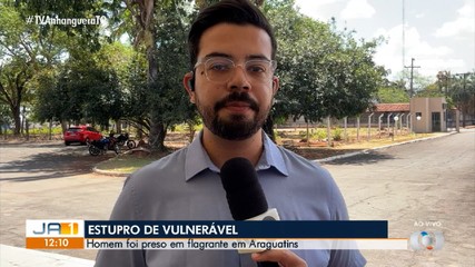 Homem suspeito de estuprar adolescente é preso em Araguatins