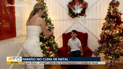 Paraíso do Tocantins recebe iluminação natalina e encanta moradores e visitantes
