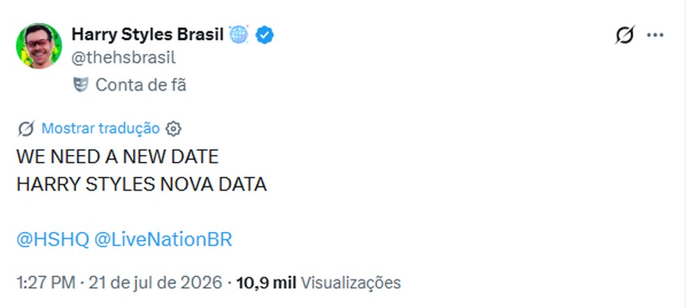 captura-de-tela-2026-07-21-141252 Show de Harry Styles é cancelado no MorumBIS; fãs reclamam de gastos não reembolsáveis
