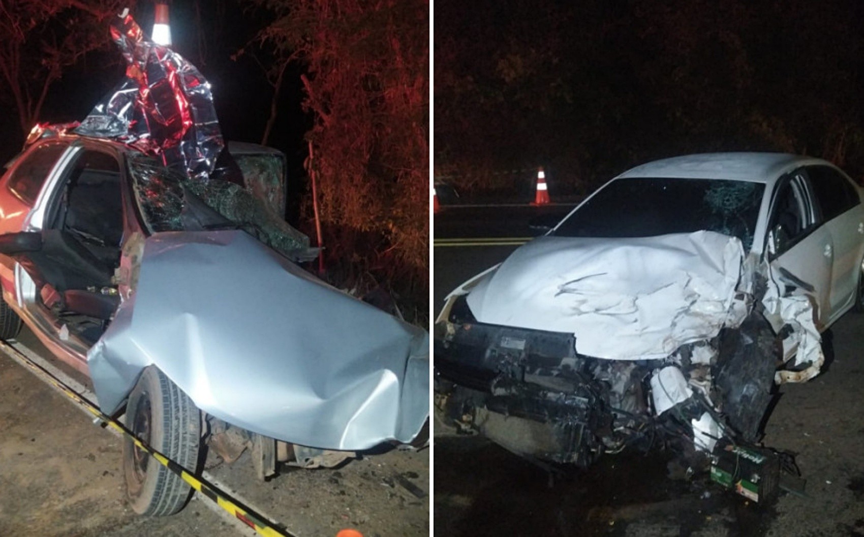 Homem morre e duas pessoas ficam gravemente feridas após batida na MGC-491