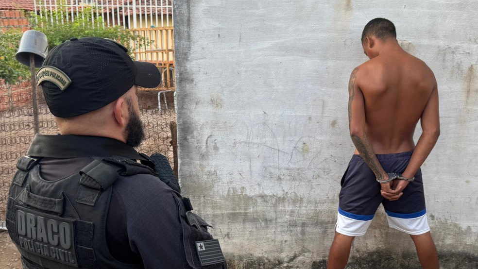Operação policial visa membros de grupo criminoso relacionado a crimes em pelo menos 5 bairros na Zona Sul de Teresina — Foto: Reprodução/ Ascom SSP