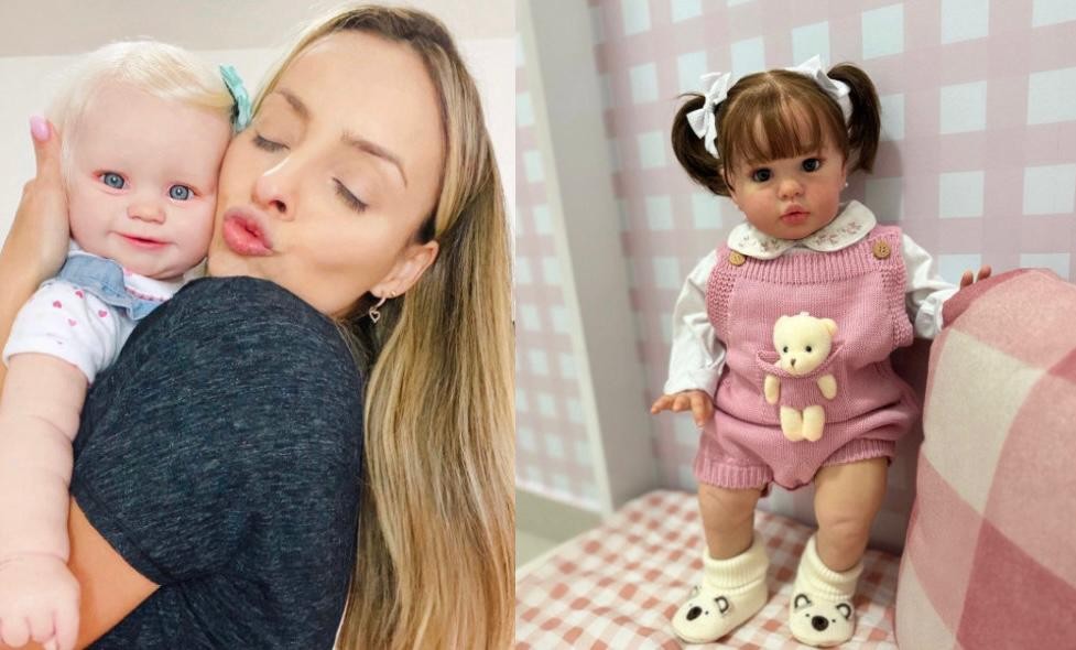 Artista Reborn vende 60 bebês por mês e fatura R$ 40 mil com bonecas de luxo que podem custar até R$ 13 mil; veja vídeo