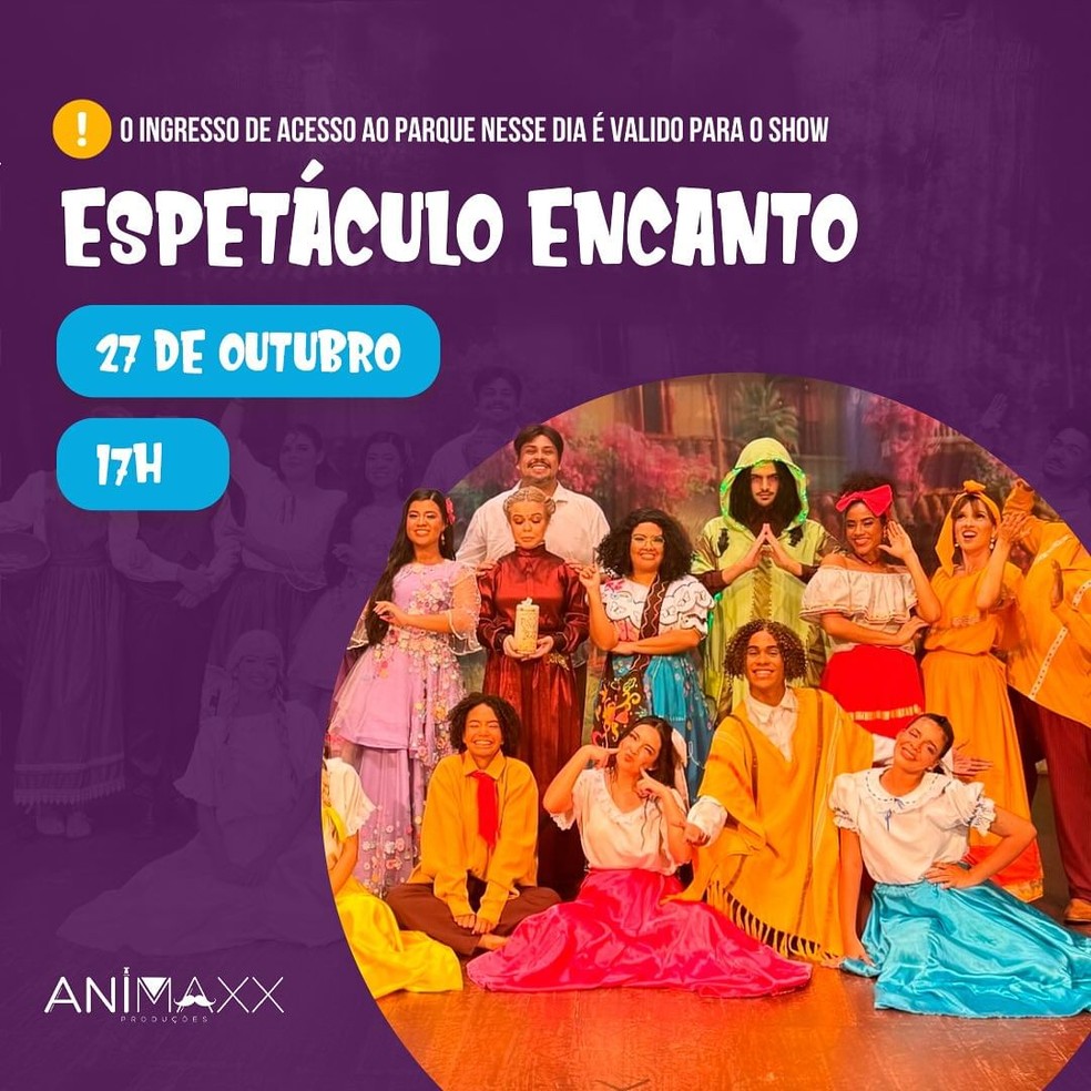 Programação da Expoagrinho Alagoas no dia 27 de outubro — Foto: Expoagro Alagoas