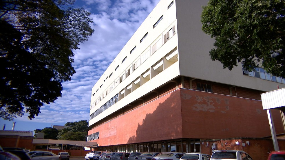 Hospital de Clínicas UFU HC-UFU Uberlândia — Foto: TV Integração/Reprodução