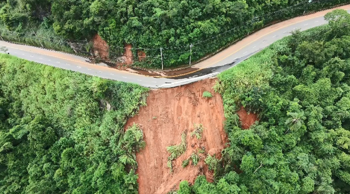 Estrada Engenheiro Gentil Forn fechada: veja rotas para a Cidade Alta, em Juiz de Fora