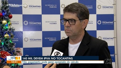Cerca de 140 mil veículos estão com o IPVA atrasado no Tocantins