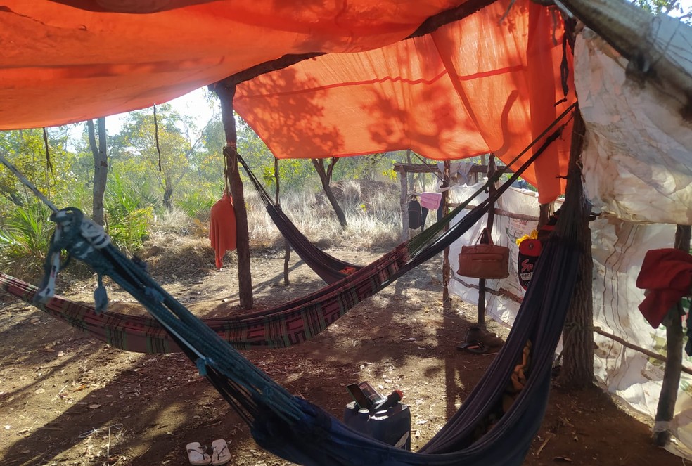Trabalhadores em condição de escravidão moderna são resgatados de fazenda de soja em Uruçuí — Foto: Divulgação/Ministério do Trabalho