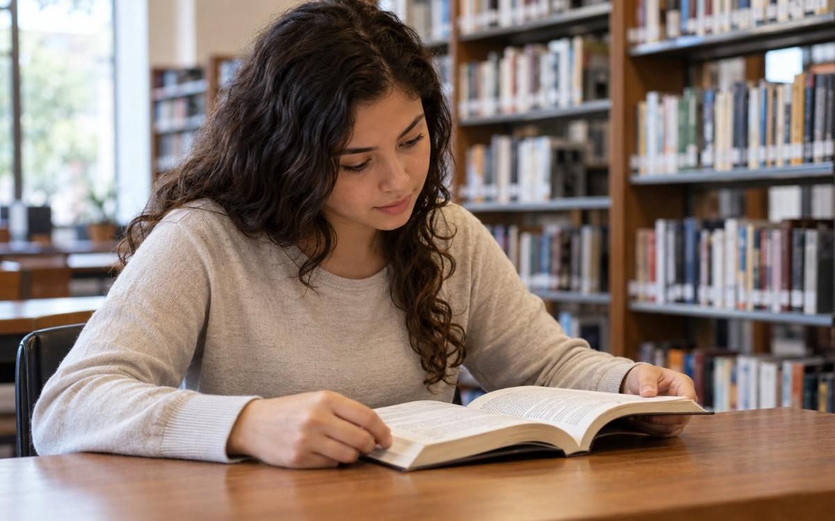 professor orienta a leitura de textos literários — Mandando Bem no Enem