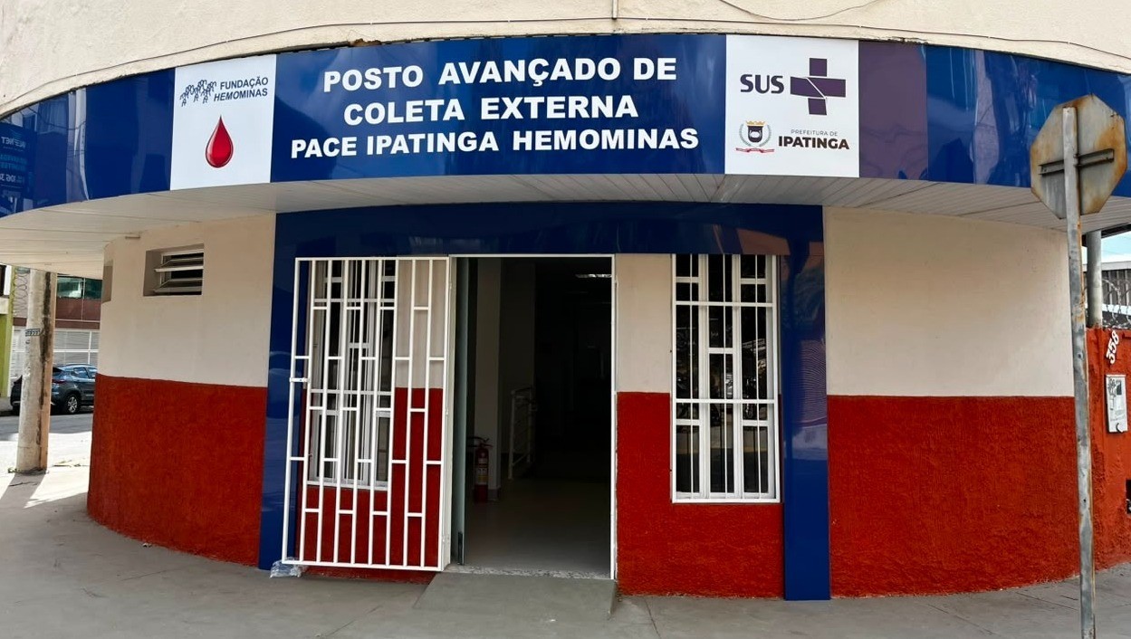 Posto de coleta de sangue em Ipatinga reúne 30 doadores no 1º dia de funcionamento; veja como agendar