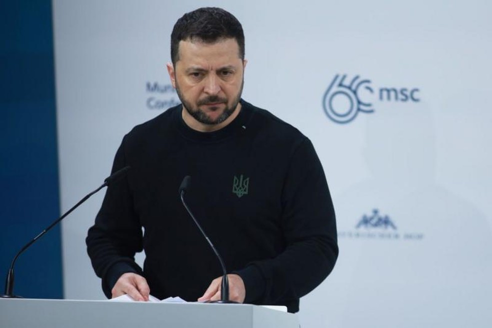 Zelensky tem falado em "3ª Guerra Mundial" em suas entrevistas — Foto: GETTY IMAGES