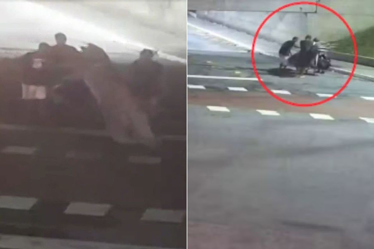 Vídeo mostra trio levando corpo de jovem torturado em prédio abandonado para ser queimado em praça