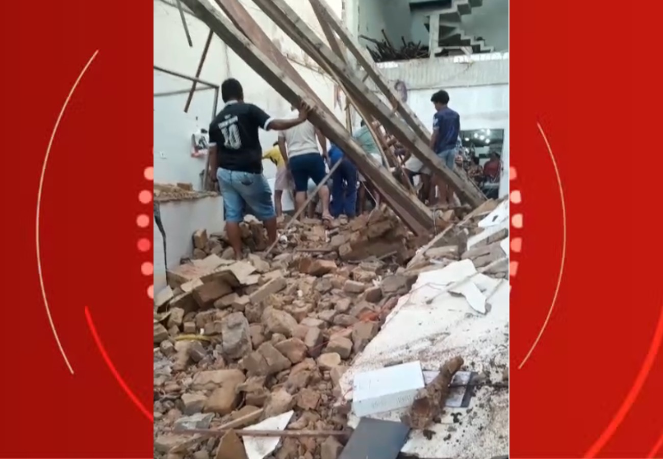 Teto de frigorífico desaba em Lagoa dos Gatos e mata jovem de 21 anos