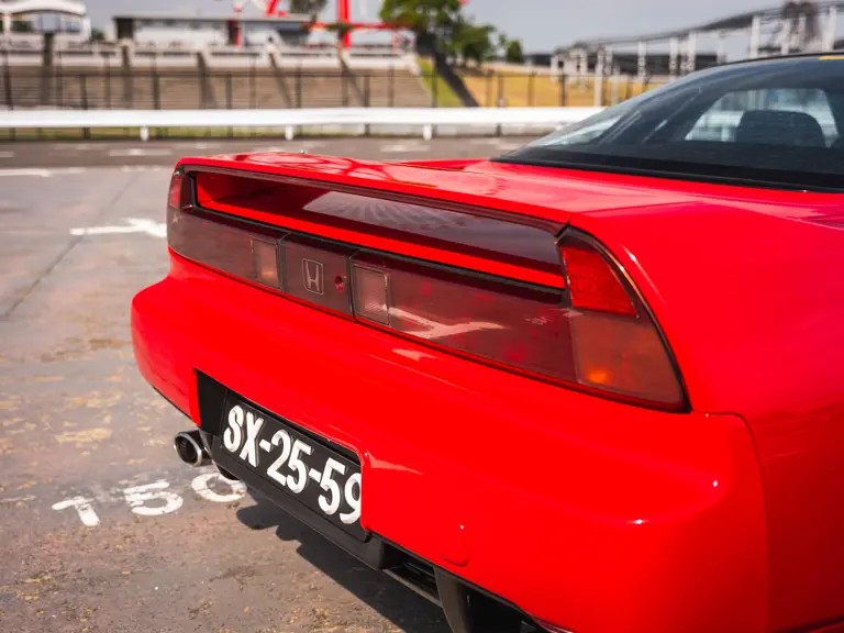 Detalhes do Honda NSX 1991 de Ayrton Senna que vai a leilão na Inglaterra. — Foto: Divulgação / RM Sotheby's