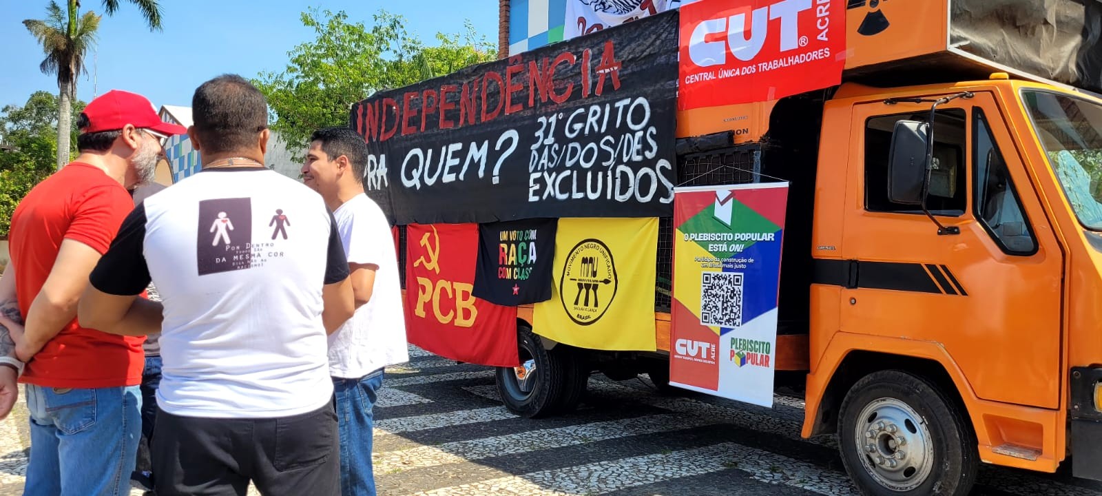 Grito dos Excluídos protesta em defesa da vida e do fortalecimento da democracia em Rio Branco