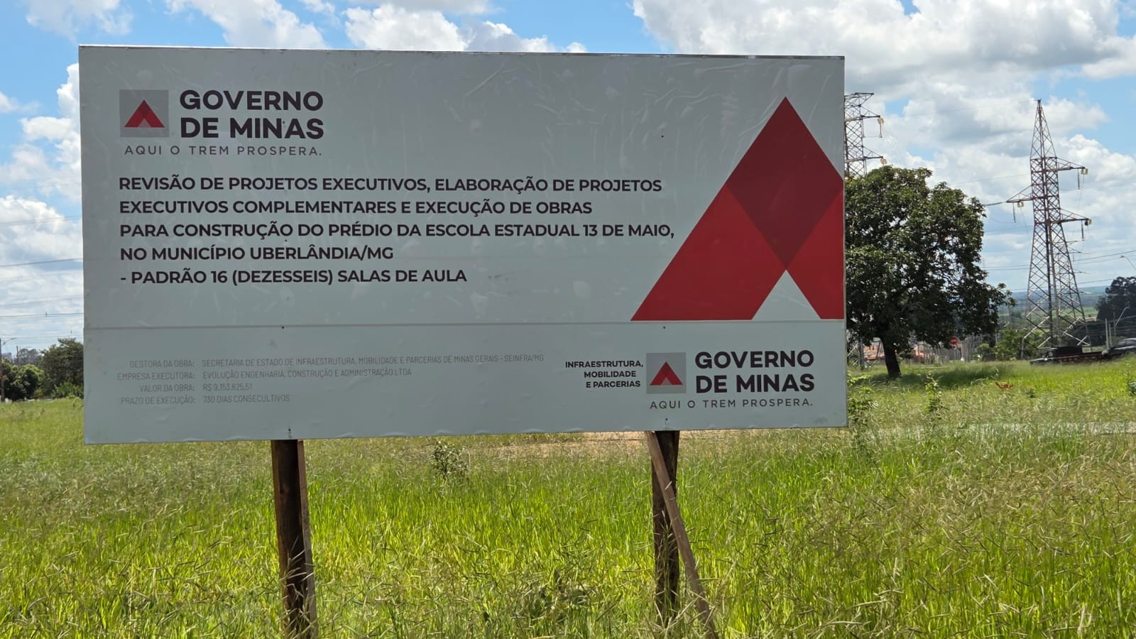 Depois de 16 anos, novo prédio será construído para a Escola 13 de Maio em Uberlândia