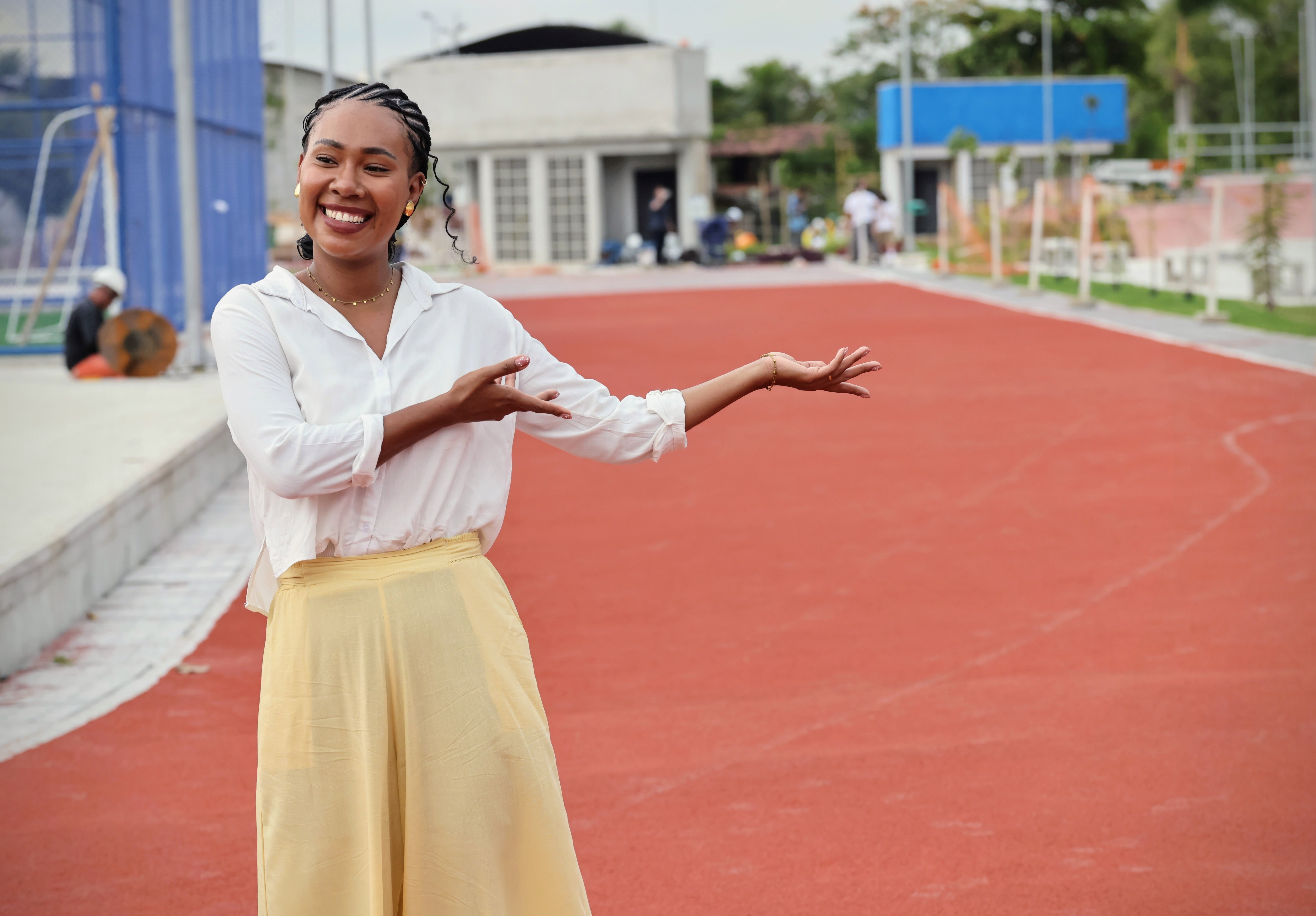 Pista de corrida ganha nome de Lucas Celestino, corredor que morreu atropelado, em São Gonçalo 
