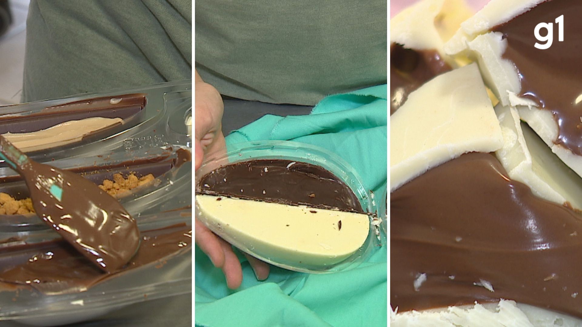 Ovo de Páscoa em fatias: saiba como é feita a tendência que une diferentes sabores (e é a solução para chocólatras indecisos); VÍDEO