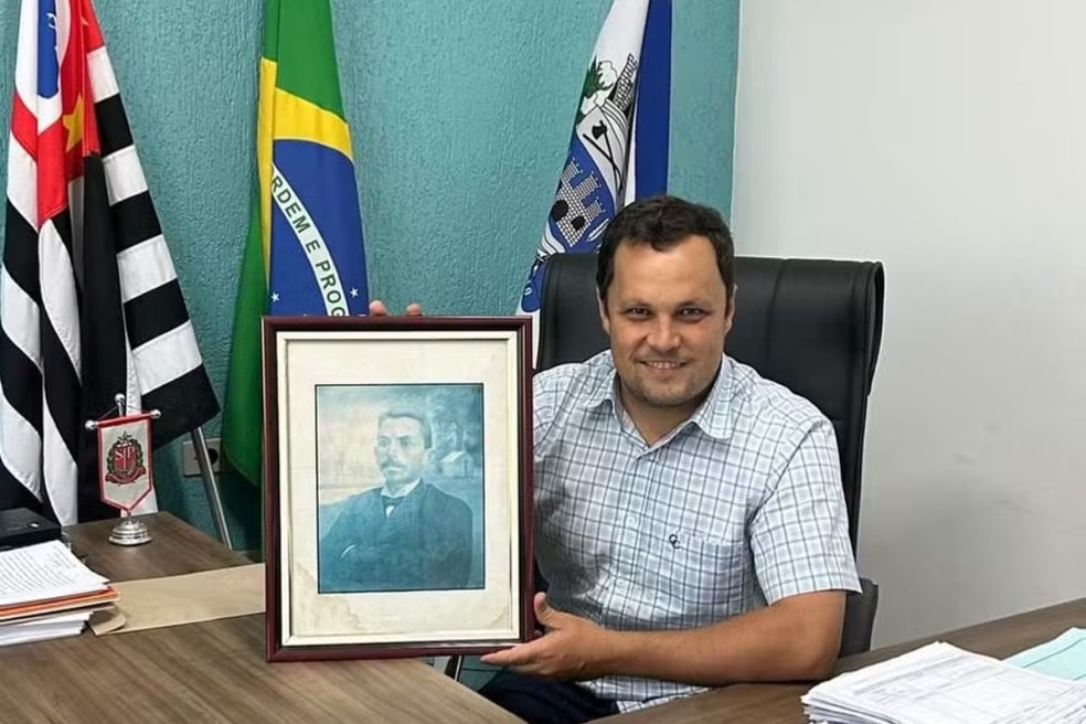 Prefeito de Euclides da Cunha Paulista, Nenê Lopes (Republicanos) — Foto: Reprodução