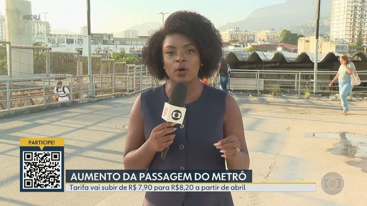 Metrô Rio sobe de R$ 7,90 para R$ 8,20 a partir de abril