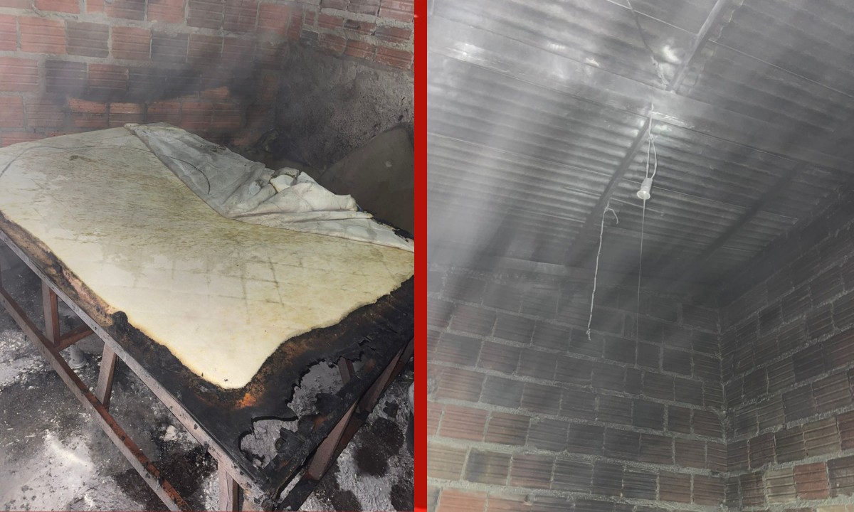 Homem é preso em flagrante após invadir casa da ex-companheira e provocar incêndio em Conceição do Coité