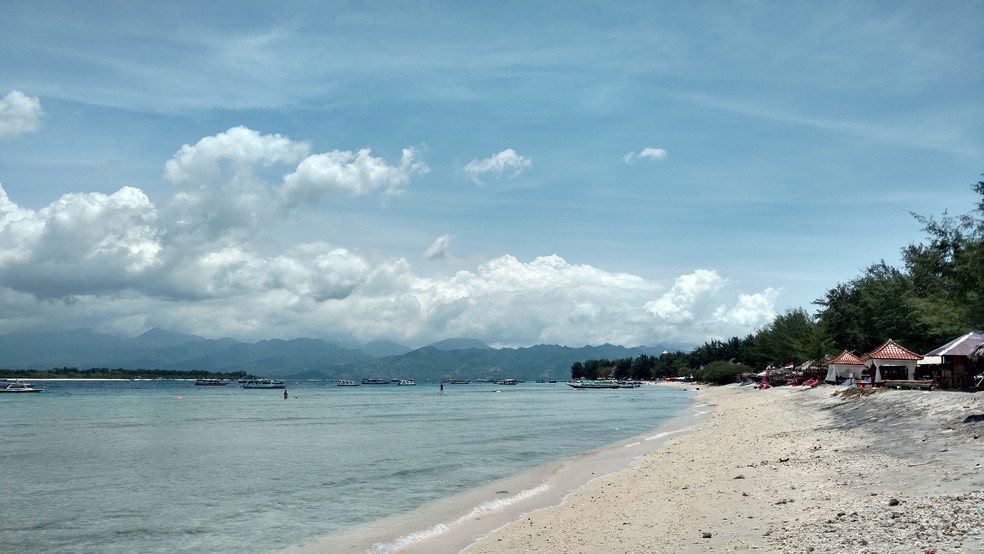 Ilha Lombok, na Indonésia, em foto de novembro de 2016 — Foto: Lasthib/Wikimedia Commons