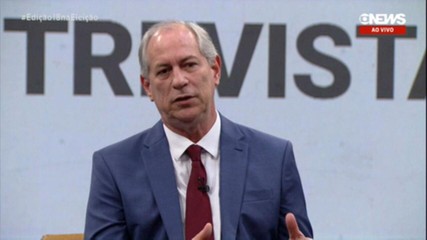 Ciro Gomes PDT responde a pergunta sobre coopera o internacional no combate ao crime