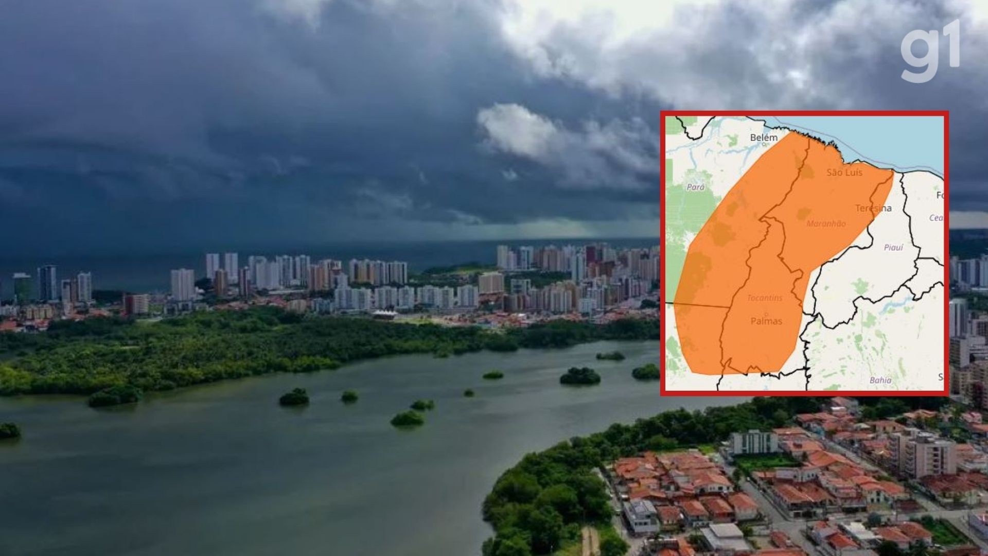 Novo alerta meteorológico prevê chuvas intensas em 213 municípios do Maranhão