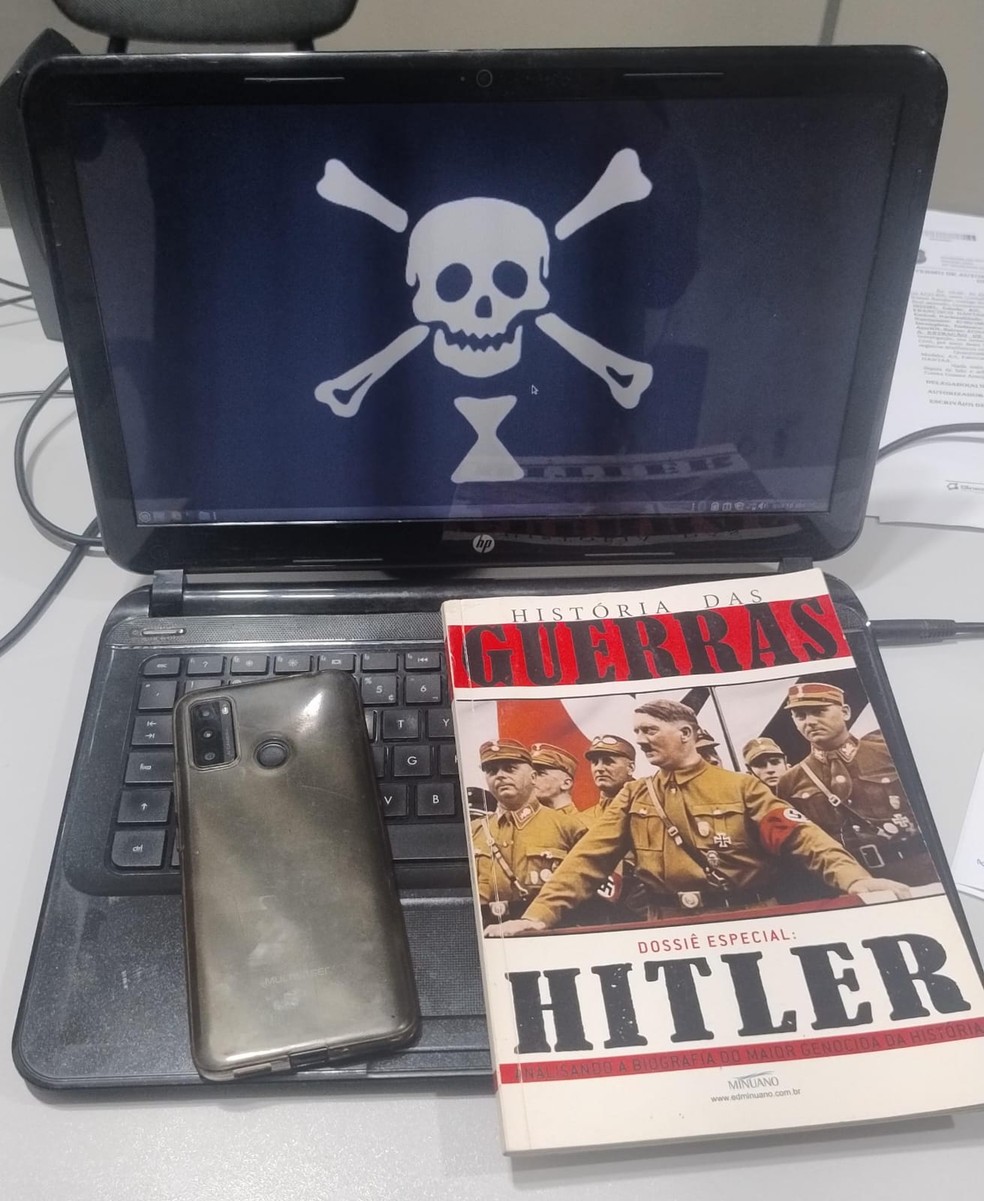 Produtos apreendidos durante a operação — Foto: Divulgação/ Ministério da Justiça