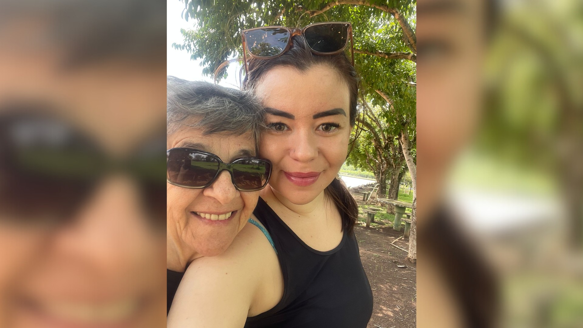 Filha rifa o próprio carro para pagar cirurgia da mãe com câncer raro conhecido como 'barriga de gelatina'