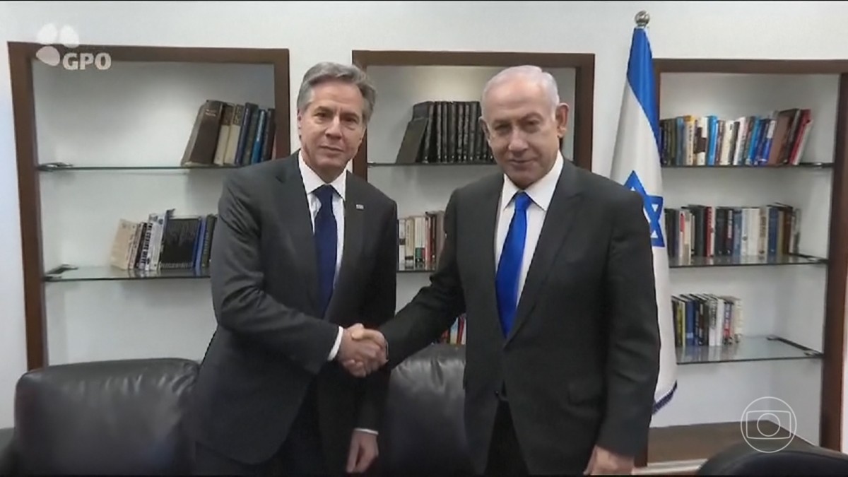 Em Israel, secretário de Estado dos EUA fala em 'última oportunidade' para tirar reféns de Gaza