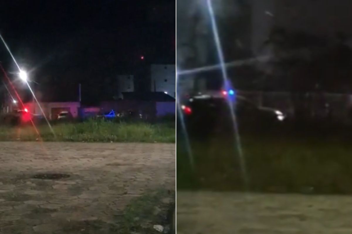 Homem morre após roubar carro de família e ser baleado por policiais durante a fuga no litoral de SP