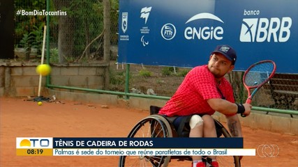 Palmas é sede de Torneio de Tênis de Cadeira de Rodas