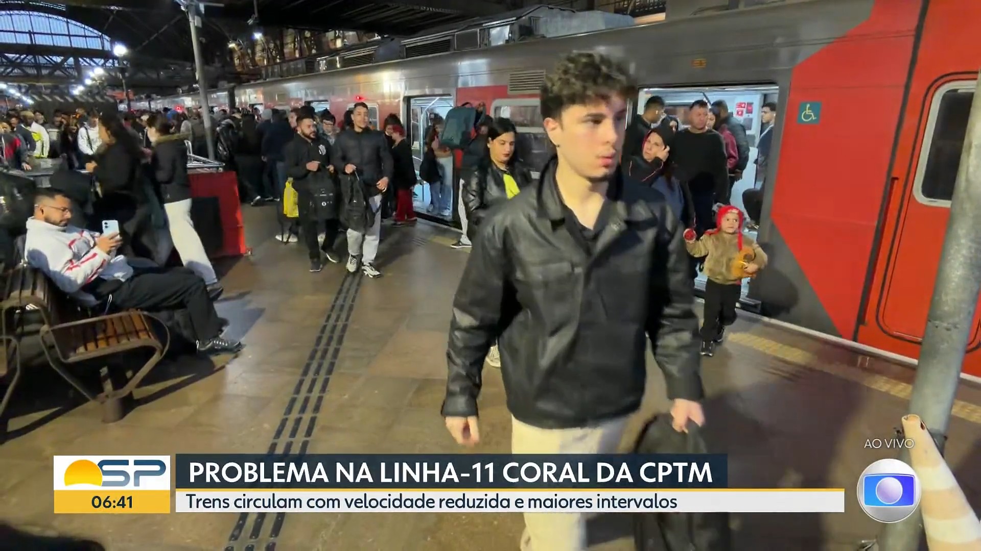 Falha em equipamento afeta circulação de trens da Linha 11-Coral da CPTM